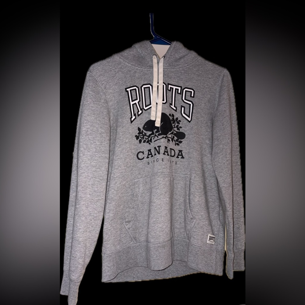 Roots Salt and Pepper Original Kanga Hoodie XS Women’s